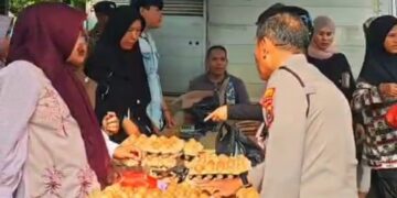 Wakil Ketua DPRD Pangkalpinang Apresiasi Gerakan Pangan Murah Polsek Bukit Intan