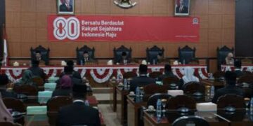 DPRD Bangka Tengah Gelar Paripurna Dengar Pidato Kenegaraan Presiden Prabowo