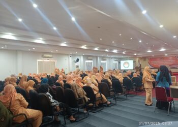 Sekda Pangkalpinang Mie Go Kukuhkan Pengurus Dharma Wanita, Ingatkan Peran Penting Istri ASN