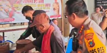Jumat Berkah Polres-Polsek Bukit Intan, Wakil Ketua DPRD: Program Sederhana yang Bermanfaat
