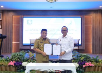 Jamin Pendampingan Hukum, Gubernur Hidayat Teken Nota Kesepakatan dengan Kajati dan Kakanwil Hukum Babel