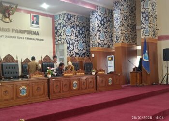 DPRD Pangkalpinang Gelar Paripurna, Pj Walikota Unu Tanggapi Tiga Raperda Ini