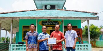 PT Timah Tbk Bantu Pembangunan Rumah Ibadah di Pemali
