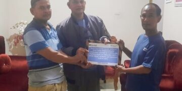 PT Timah Bantu Peningkatan Sarana dan Prasarana Pemakaman Tanjung Ratu