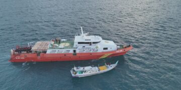 Dua Kali Dihantam Petir, Kapal Nelayan Rusak Total hingga Terombang-Ambing di Laut Tuing-Bangka