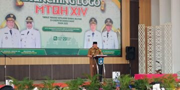 Logo MTQH ke-XIV Tingkat Provinsi Resmi Diluncurkan Gubernur Babel, Bangka Barat Siap Jadi Tuan Rumah