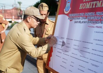  Sekda Pangkalpinang Ajak Tingkatkan Layanan Publik dan Jaga Kondusivitas