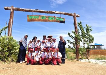 PT Timah Kenalkan Ketahanan Pangan ke Pelajar Lewat Edukasi di Farm Estate Tanjung Ular