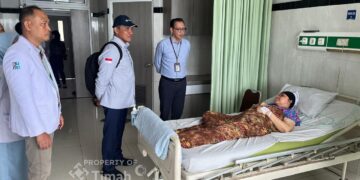 Dirut PT TIMAH Datangi RSBT Pangkalpinang, Ternyata Datang Beri Semangat ke Karyawan