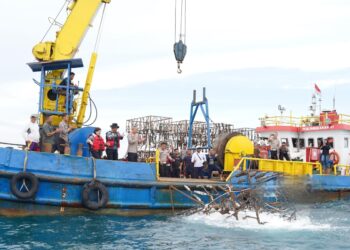Ditlantas Polda Babel Lepas Rumpon Hingga Tanam Pohon Di Kawasan Pantai Rebo