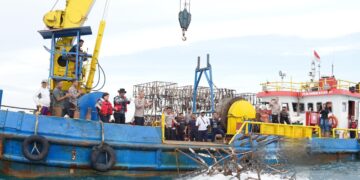 Ditlantas Polda Babel Lepas Rumpon Hingga Tanam Pohon Di Kawasan Pantai Rebo