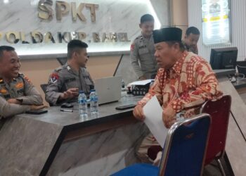 Merasa Difitnah Korupsi Ratusan Miliar, Gubernur Babel Polisikan Ketua Reformasi Belitong