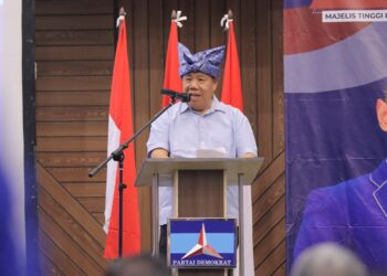 Dukung Konsolidasi Politik, Gubernur Hidayat Arsani Hadiri Rakerda Demokrat Babel