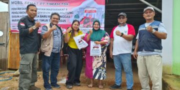 Meski Diguyur Hujan, Mobil Sehat PT TIMAH Layani Warga Terdampak Rob di Beltim