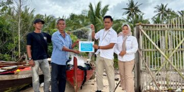 Dukung Perberdayaan Nelayan, PT Timah Salurkan Bantuan Jaring Udang