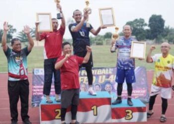 Pemkab Bangka Tengah Pererat Silaturahmi Bersama PT Timah dan BSI Lewat Fun Football