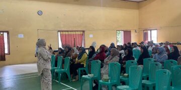 Disambut Hangat Ibu-Ibu, Dinda Rembulan Tekankan Pentingnya Empat Pilar Kebangsaan