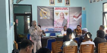 Dialog Hangat di Kantor Kelurahan, Dinda Rembulan Ajak Warga Air Itam Jaga Persatuan