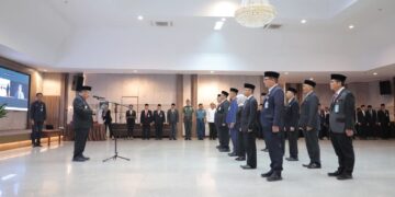 Lantik Pejabat Tinggi Pratama, Administrator, dan Pengawas, Gubernur Babel: Tanggung Jawab Besar Menanti