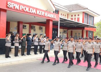 Lantik 78 Bintara Polri SPN Polda Babel, Irjen Pol Viktor Tekankan Integritas dan Pelayanan