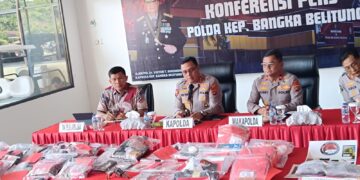 Kapolda Babel: Peredaran Narkoba di Wilayah Tambang Sangat Mengkhawatirkan, Senjata Api Turut Ditemukan