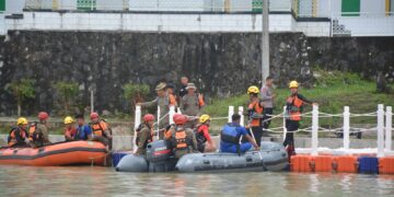 Ratusan Personel Ikut Latihan SAR Gabungan, Polda Babel dan Basarnas Matangkan Teknik Penyelamatan