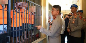 Wakapolda Babel Tinjau Gedung Tahanan, Pastikan Kesehatan hingga Pengawasan CCTV