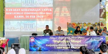UNHAN RI Sambangi SMAN 1 Pemali, Kenalkan Pendidikan Semi Militer dan Beasiswa
