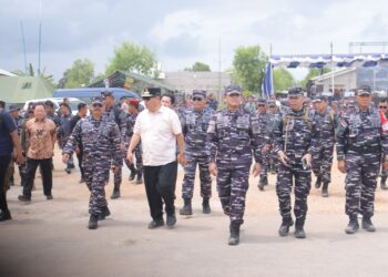 Dari Pantai Matras ke Kampung Nelayan, Gubernur Babel Puji Kesiapsiagaan Prajurit
