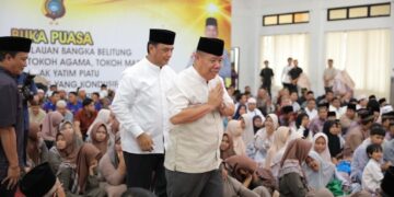Ramadan Penuh Kepedulian, Gubernur dan Kapolda Babel Santuni Ratusan Anak Yatim