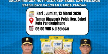 Polda Babel Sediakan Sembako Murah, Telur 10 Butir Hanya Rp10 Ribu