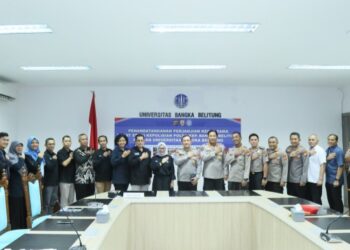 Mahasiswa UBB Dapat Akses Riset di Polda Babel, Fokus Kajian Kriminalitas