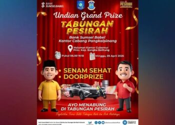 Gebyar Undian Pesirah 2026, Bank Sumsel Babel Siapkan SUV hingga Ratusan Hadiah