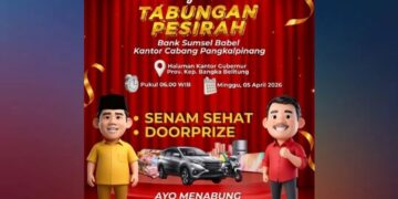 Gebyar Undian Pesirah 2026, Bank Sumsel Babel Siapkan SUV hingga Ratusan Hadiah