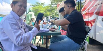 Warga Antre Sejak Pagi, Mobil Sehat PT Timah Tbk Jadi Andalan Pengobatan Gratis