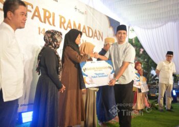 Dukung Ketahanan Pangan, PT TIMAH Tebar 4.500 Paket Sembako di Wilayah Operasional