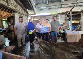 Rumah Nyaris Roboh, Abu Samah Akhirnya Bisa Bernapas Lega Usai Dibantu PT Timah Tbk