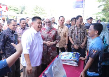 Gubernur Babel Pastikan Pangan Terjangkau, Pasar Murah Digelar Hingga Kecamatan