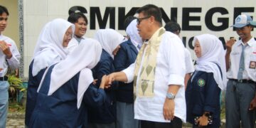 Gubernur Babel Tinjau Langsung Fasilitas dan Kualitas SMKN 2 Tanjungpandan