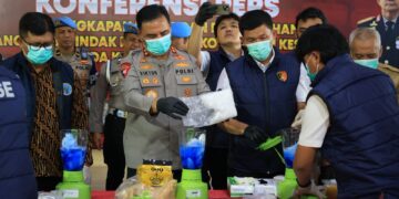 165 Kasus Narkoba Terungkap di Babel, Polda Musnahkan Sabu hingga Ketamin Puluhan Kilogram