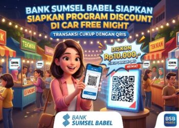 QRIS Jadi Andalan, BSB Bikin Car Free Night Lebih Praktis dan Hemat