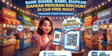 QRIS Jadi Andalan, BSB Bikin Car Free Night Lebih Praktis dan Hemat