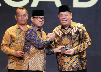 Keren! Gubernur Babel Raih Penghargaan Provinsi Terbaik atas Penilaian Rasio Tertinggi Film Pendek Jaga Desa Tingkat Provinsi