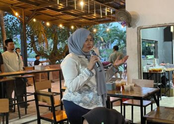 Sentuh Kaum Muda, Dinda Rembulan Gelar Sosialisasi Empat Pilar MPR RI di Sungailiat