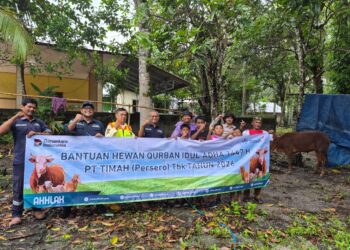46 Sapi Kurban Disalurkan untuk Warga Pulau Belitung