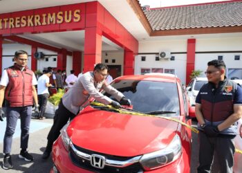 Tarik Mobil Secara Paksa, 5 Debt Collector Ditangkap Polda Babel