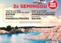 Wings Air Buka Rute Batam–Pangkalpinang, Sekaligus Buka Peluang Kerja bagi Warga Lokal