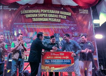 Nasabah Bank Sumsel Babel Asal Manggar Raih Super Grand Prize Rp550 Juta