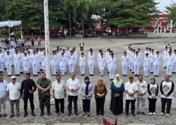 Babel Jadi Tuan Rumah Lomba Nasional Pengibaran Bendera, Dinda Rembulan Gaungkan Semangat NKRI
