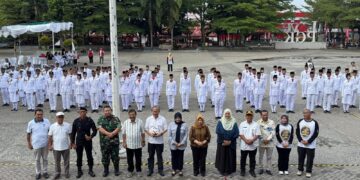 Babel Jadi Tuan Rumah Lomba Nasional Pengibaran Bendera, Dinda Rembulan Gaungkan Semangat NKRI